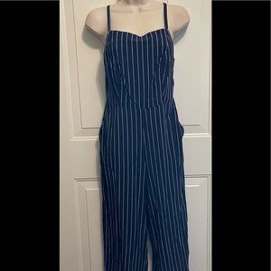 Old Navy Striped Pant Romper Jumpsuit